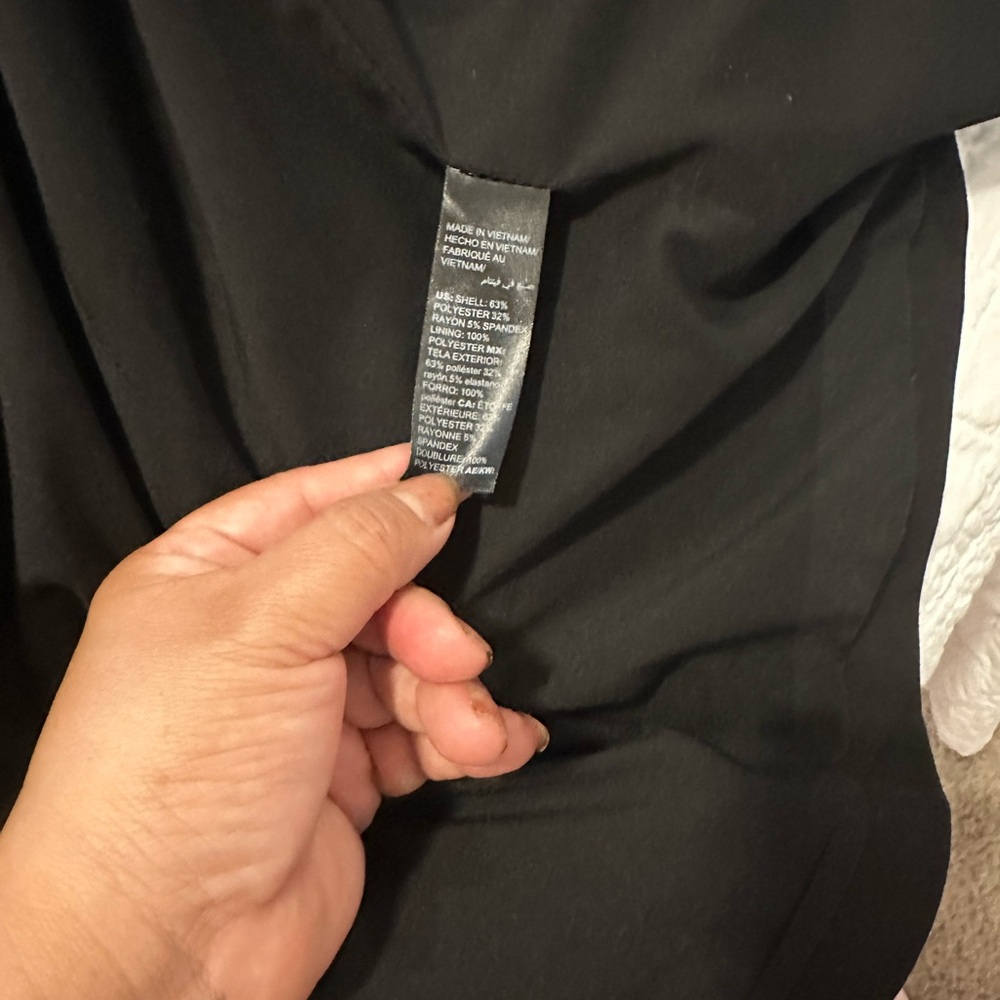 White House Black Market Black size 6 woman Blazer Tailored Fit - Picture 7 of 8
